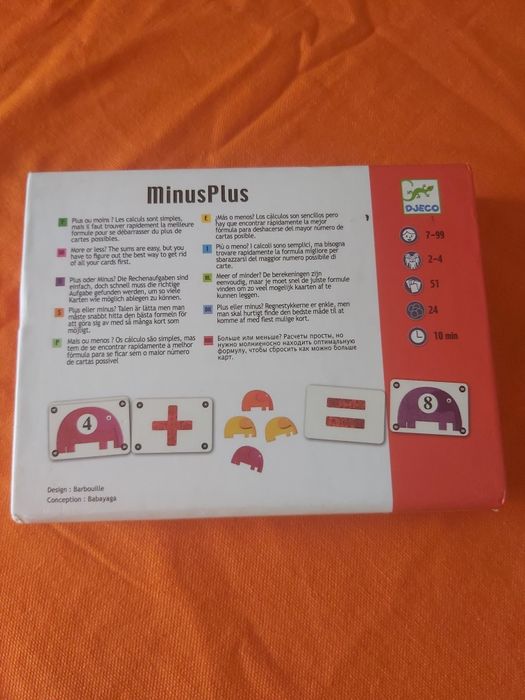 MinisPlus jogo cartas Djeco