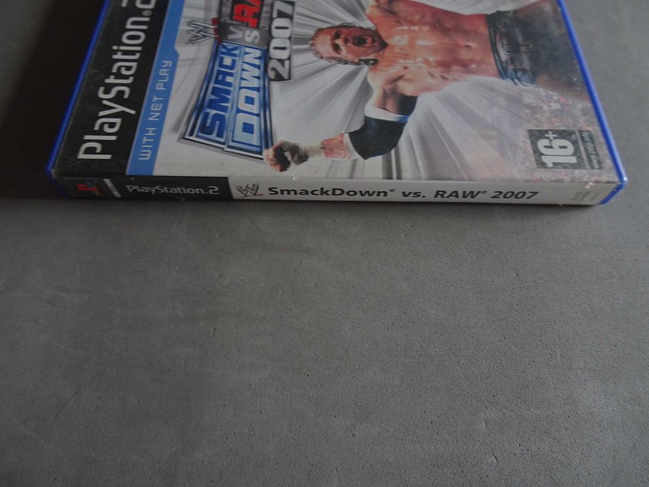 Jogo Playstation 2 PS2 - Smack Down VS Raw 2007