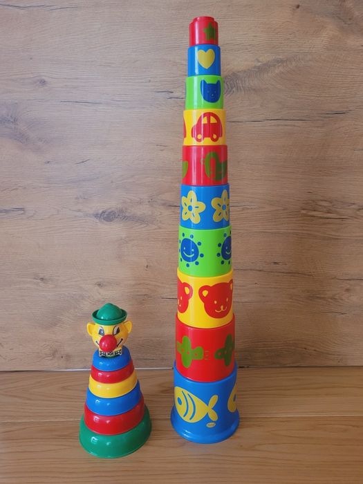 Zestaw edukacyjny, kubki