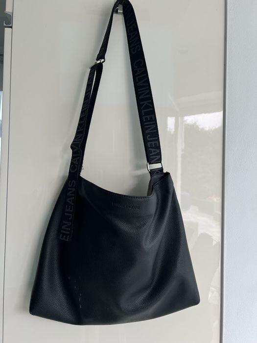 Calvin Klein,skórzana torba/torebka damska,oryginalna,USA,pojemna,genialna