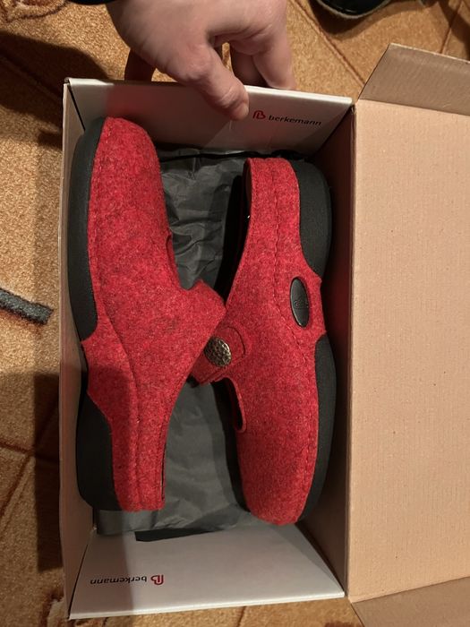 Klapki kapcie filcowe Berkemann 37,5