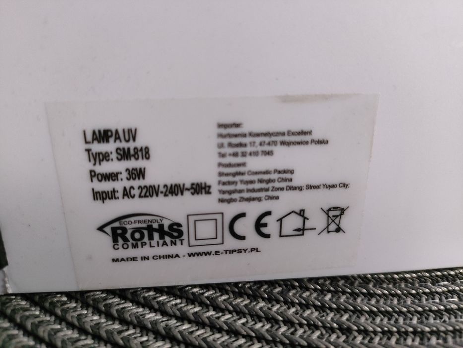 Lampa UV do paznokci