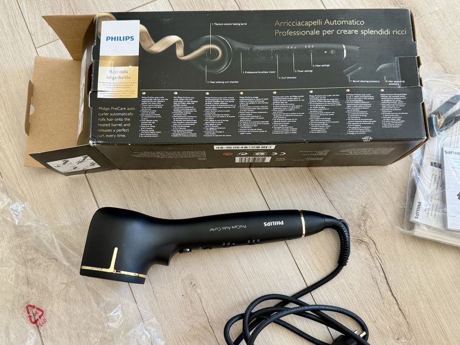 Автоматическая стайлер - плойка для автозавивки волос Philips ProCare Auto Curler HPS940