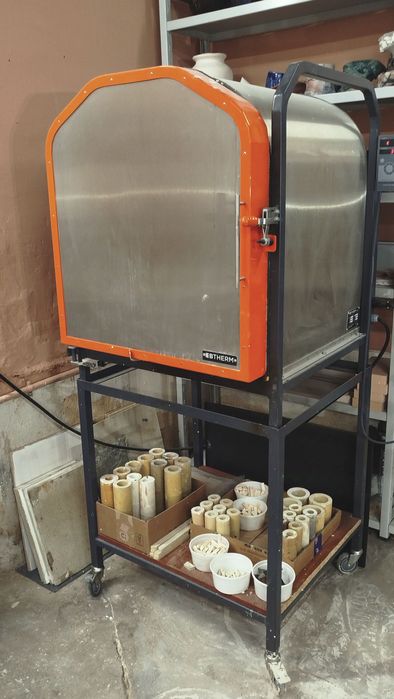 Aluguer Mufla Cerâmica para Cozeduras (forno de cerâmica até 1320ºC)