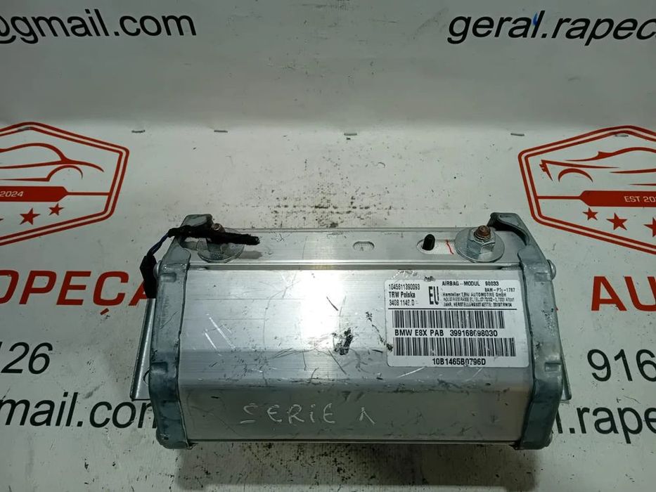 Airbag Tablier Pendura Passageiro BMW E81 E82 E87 E88 399168698030