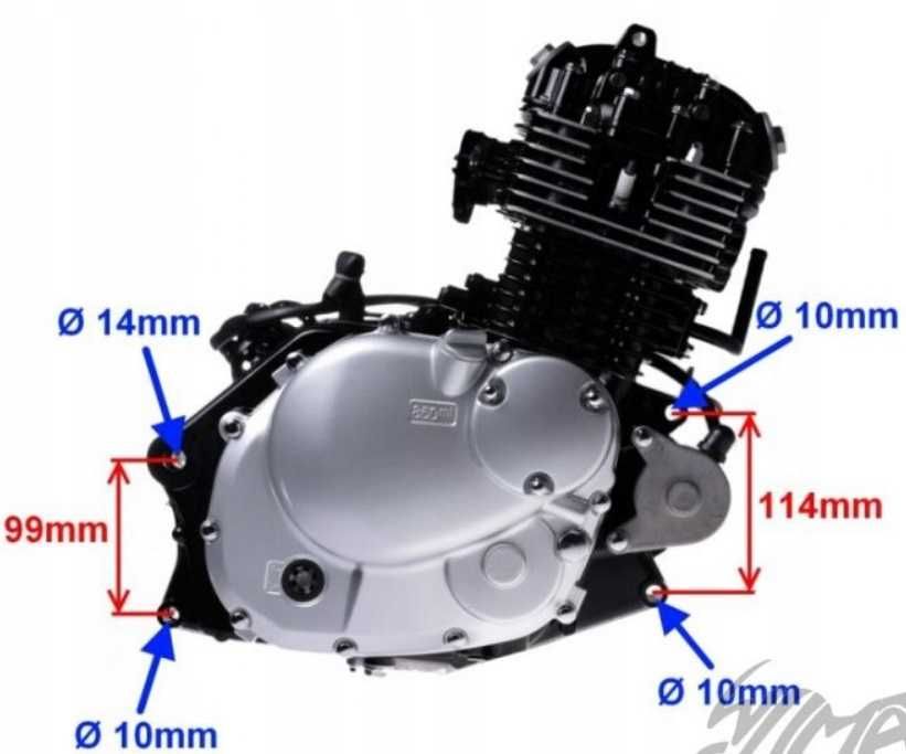 SILNIK 125 cc Suzuki GN DR 125 Hyosung GF GT GA Keeway RKS RKV TX 125