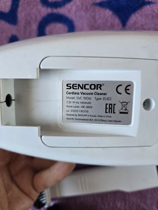 Odkurzacz ręczny Sencor SVC 190W bezprzewodowy