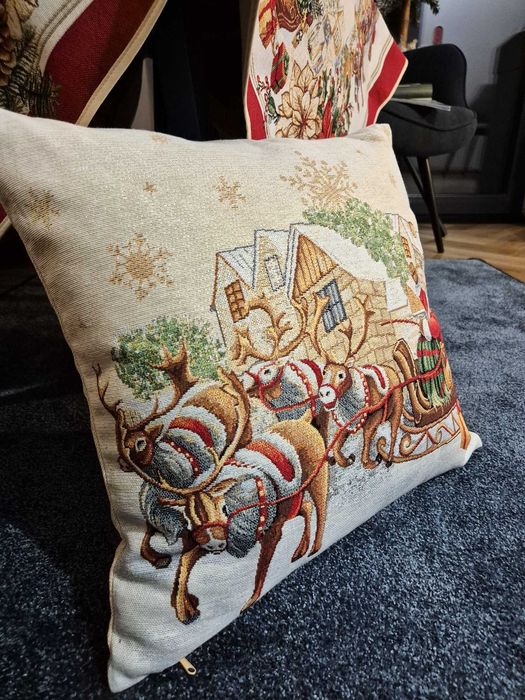 Poszewka ze Świętym Mikołajem DZ02A LX