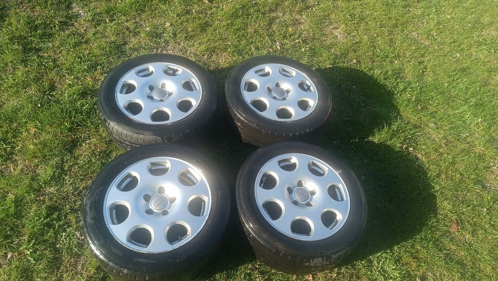 Felgi aluminiowe koła 205/55 R16 opony Continental