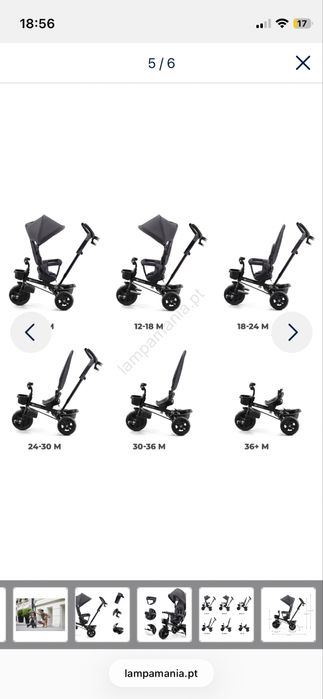 Triciclo Kinderkraft