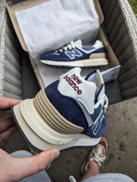 Уцінка! Кросівки New Balance 574 Legacy 'Navy Angora' 44 28 см