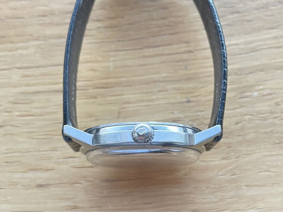 Omega Genève ‘linen dial’, cal. 613, 1969