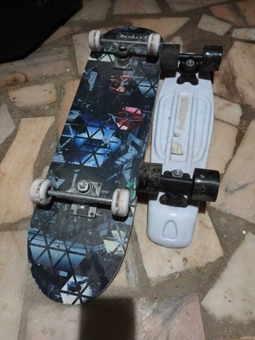 2 skates com pouco uso