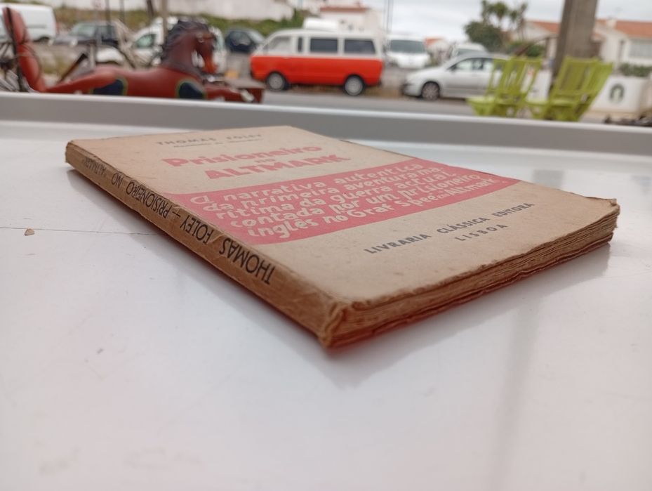 livro "Prisioneiro no Altmark"