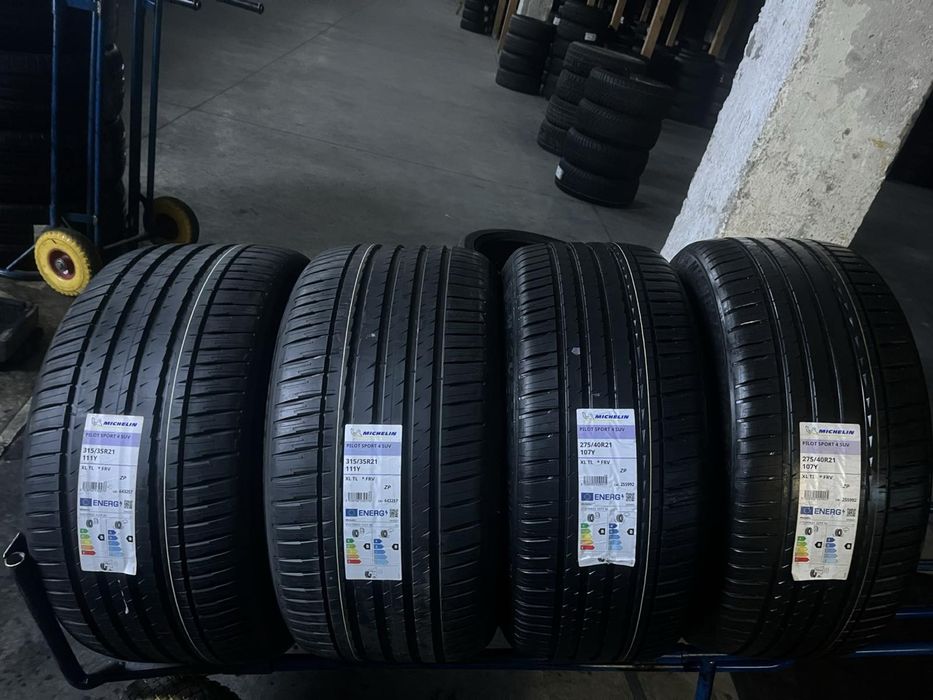 315/35/21+275/40/21 R21 Michelin Pilot Sport 4 SUV * BMW ZP 4шт нові