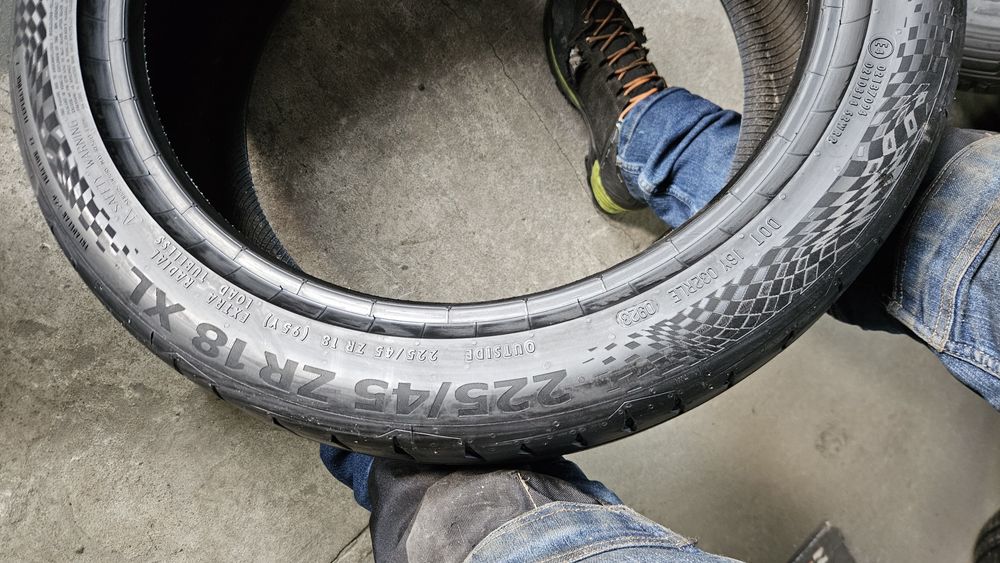 opona używana 225/45R18 Continental Sportcontact 7