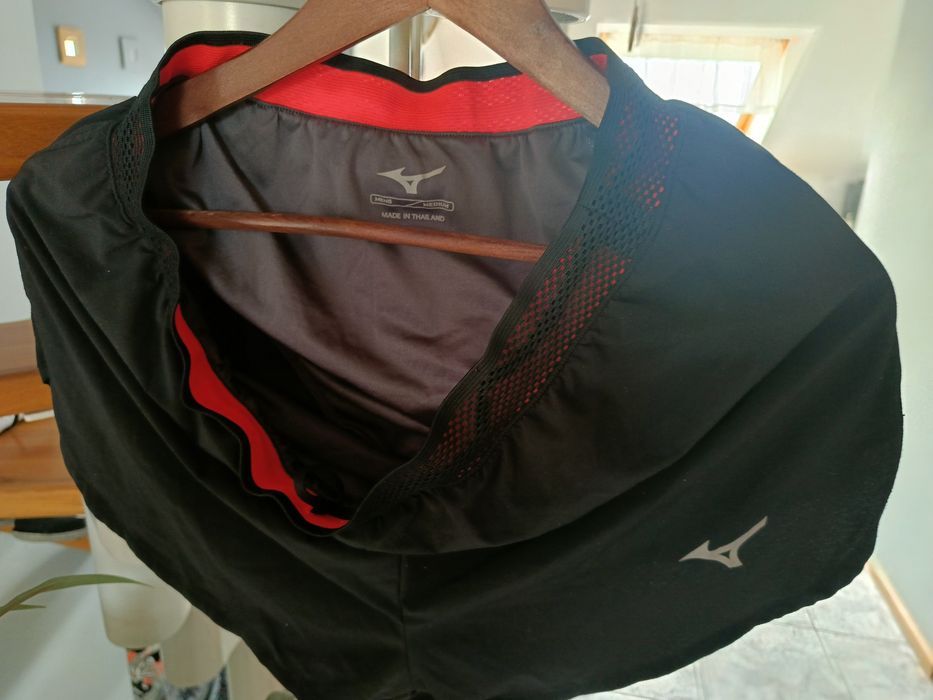 Mizuno profesjonalne krótkie spodenki sportowe do biegania rozmiar S