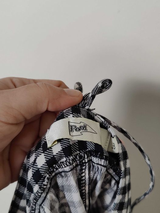 Vestido xadrez laço na frente - Pool, 38