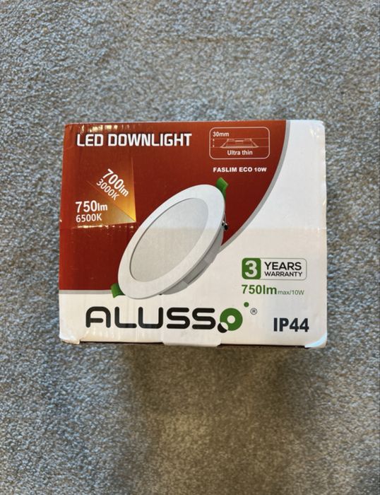 6x Focos/luminarias LED 3000K - 700LM - Novos