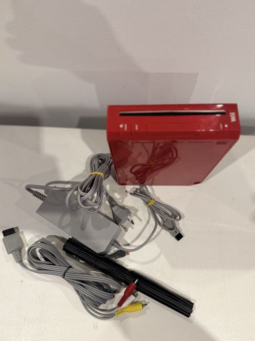 Nintendo wii vermelha