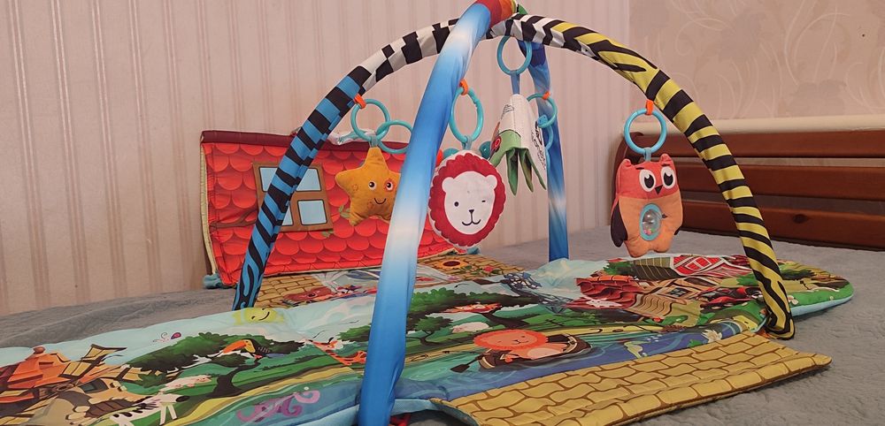 Килимок розвиваючий коврик Lionelo agnes