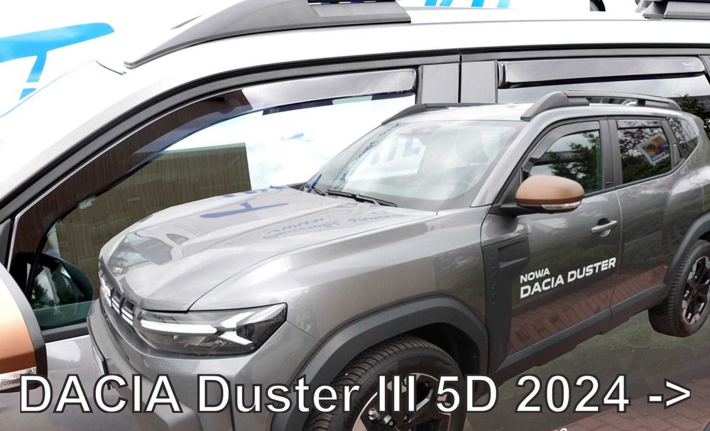 Вітровики Heko для RENAULT DUSTER III 2024+ Вставні Нові ЦІНА ЗА 4 ШТ