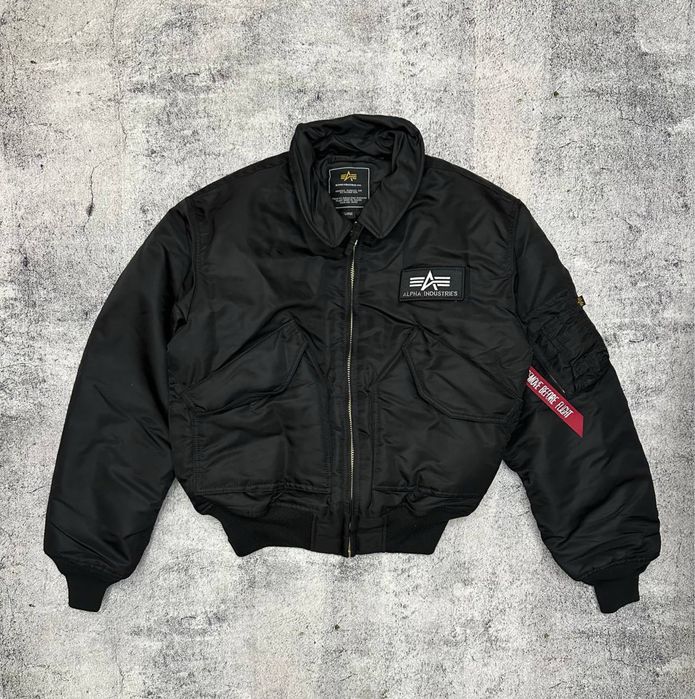Мужской бомбер Alpha Industries CWU-45