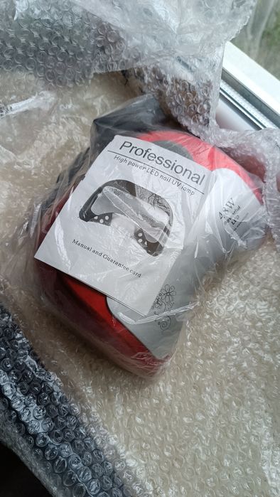 Профессиональная гибридная лампа 48Вт  LED/UV + вторая в подарок