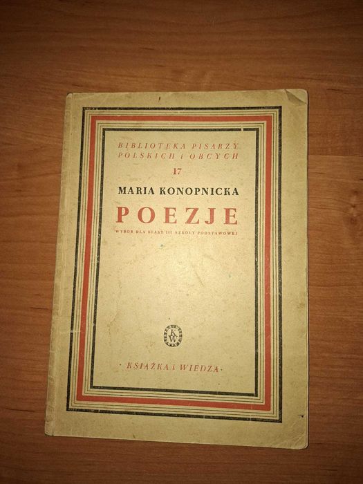 Maria Konopnicka "Poezje"