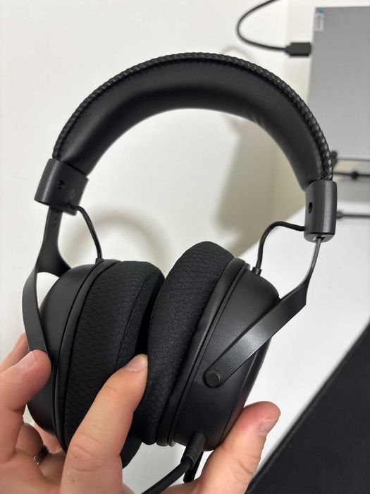 ‼️ТОП Бездрот! Ігрові навушники MCHOSE V9 Pro(Black)| +ДОНГЛ 2.4