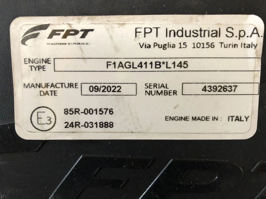 Motor F1AGL411B FIAT 2.3L 131 CV