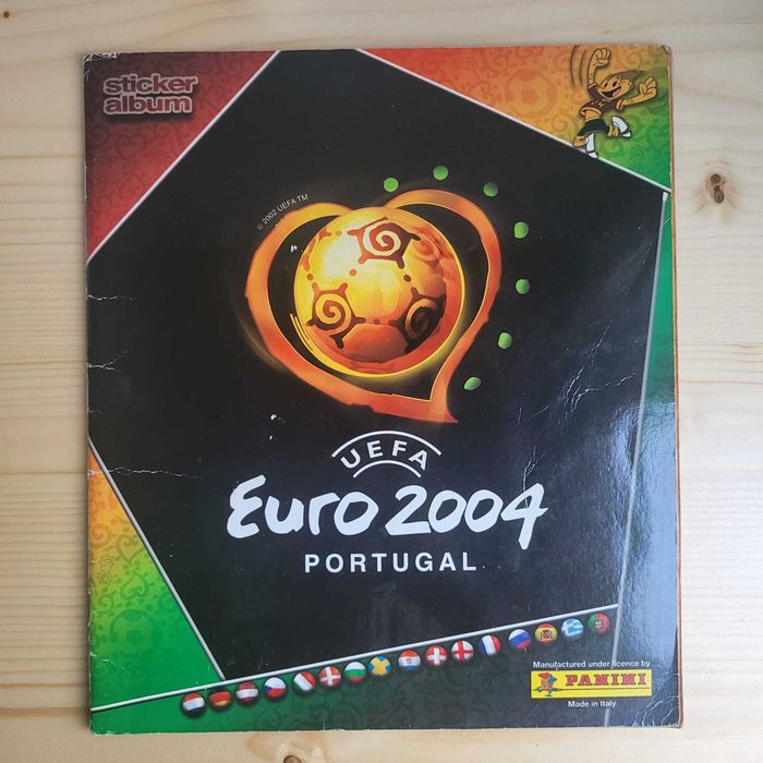 Caderneta Completa Panini UEFA Euro 2004