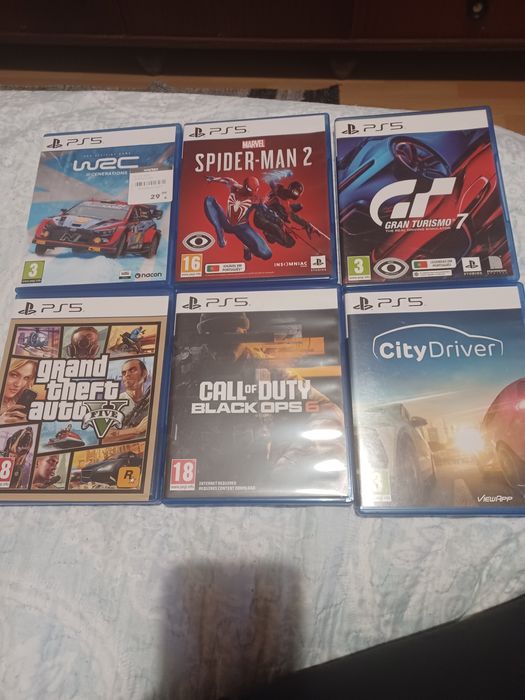 Venda de jogos ps5