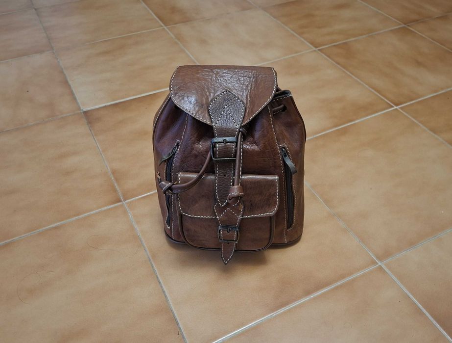 Mochila em pele/couro forte de qualidade, para CAÇA
