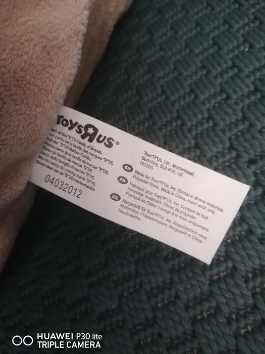 Peluche Cão Gigante da Toys'rus