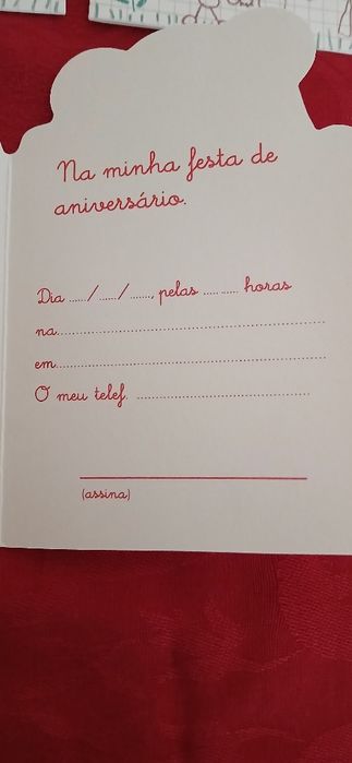 Convites antigos