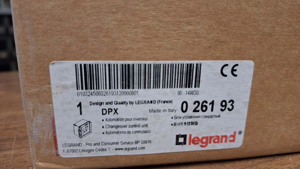 Legrand Ref. 026193 - Automatismo / Unidade de Transferência de Redes (Novo)