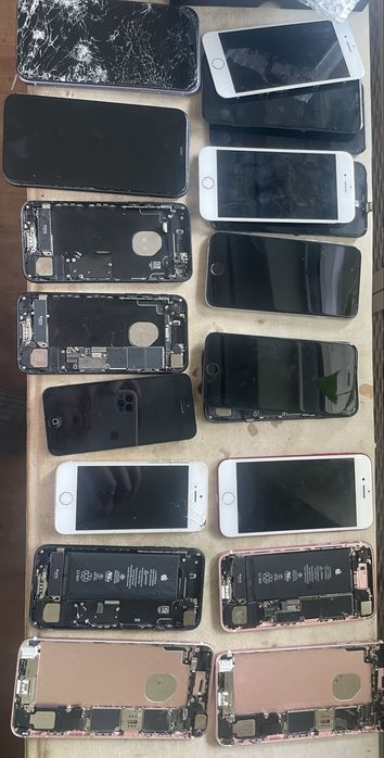 Великий лот iPhone 11, 7, 6 Plus,6 (12 шт) / робочі плати / вигідно