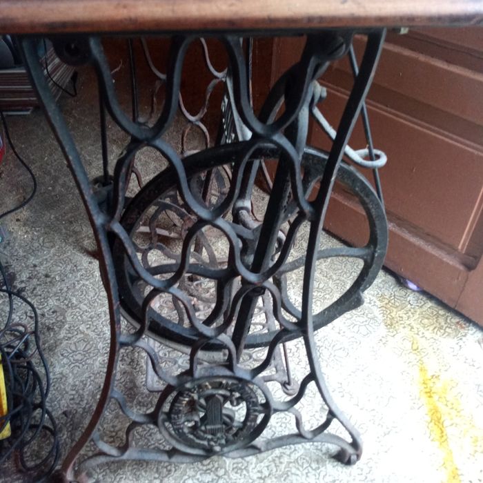 Máquina de costura antiga