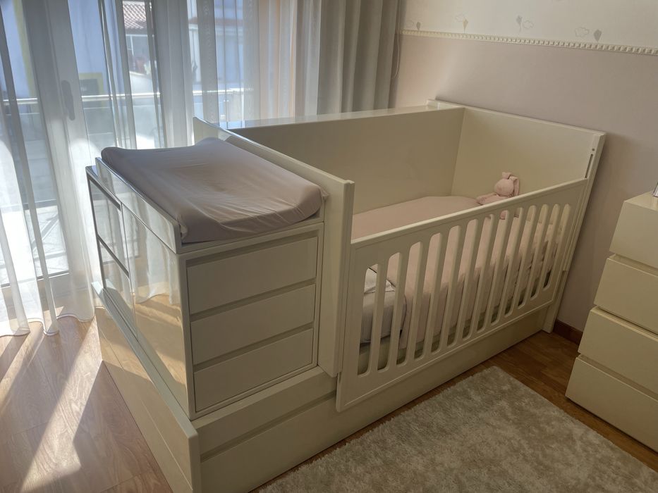 Convertivel 3 em 1 cama de bebe
