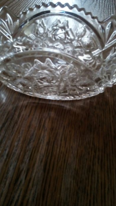 Kryształowa miseczka łódka