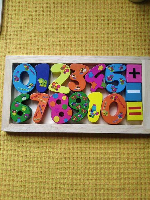 Фірмовий набір Вивчення цифр, Складання прикладів, дуже якісний