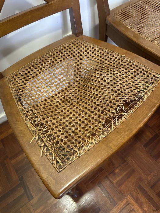 6 cadeiras de mesa de sala de jantar
