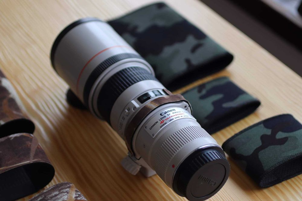 Lente Canon EF 400mm 1:5.6 L