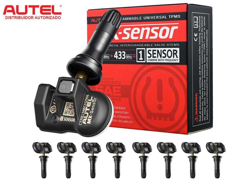 Autel Válvulas TPMS Borracha Autel RF-Sensor Máquinas Autel (NOVO)