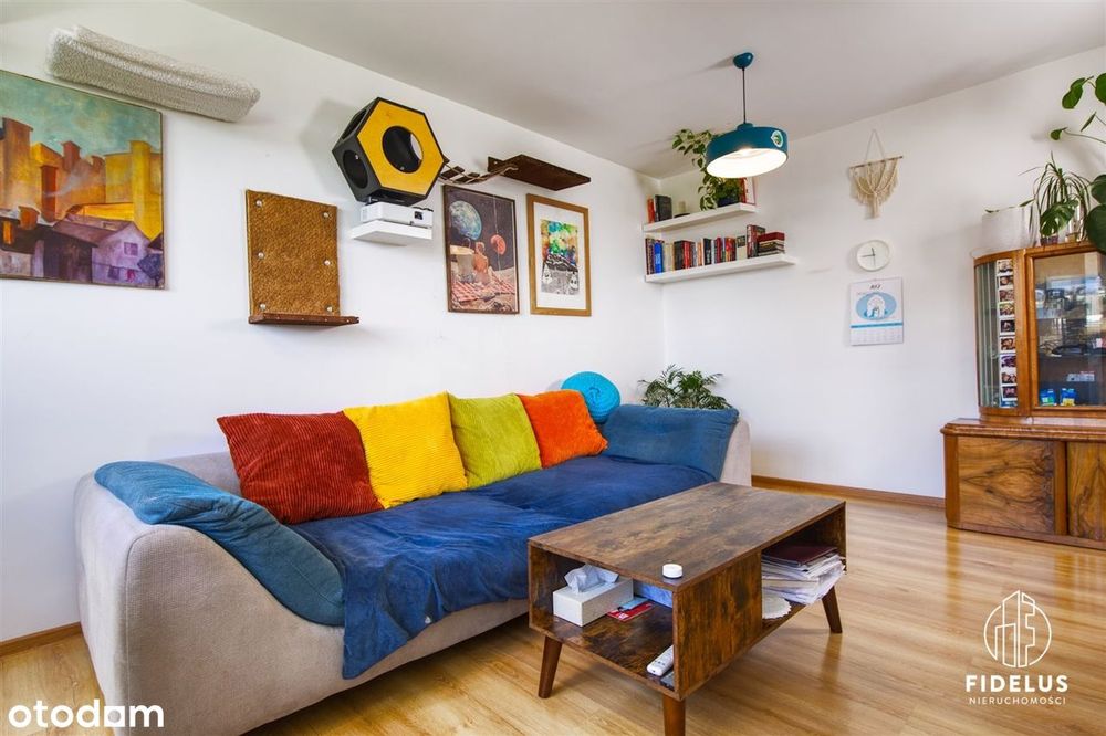 Przestronne mieszkanie z balkonem na 9. piętrze