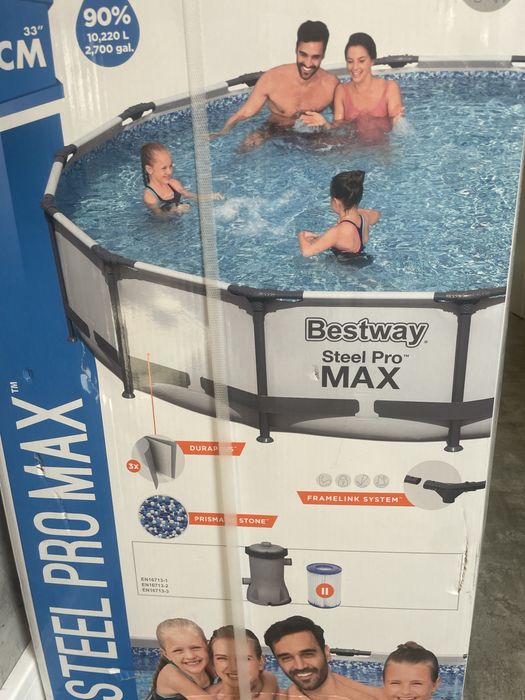 NOWY BASEN 427 x 84 cm wysokości BESTWAY Pro MAX