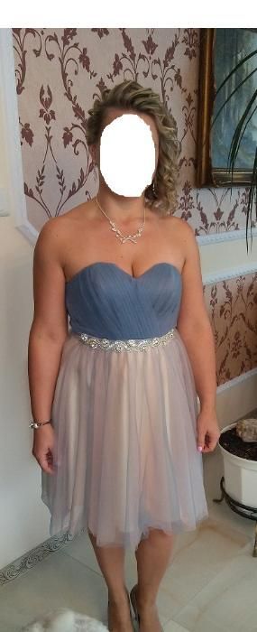 Sukienka rozmiar s/m 38 szara