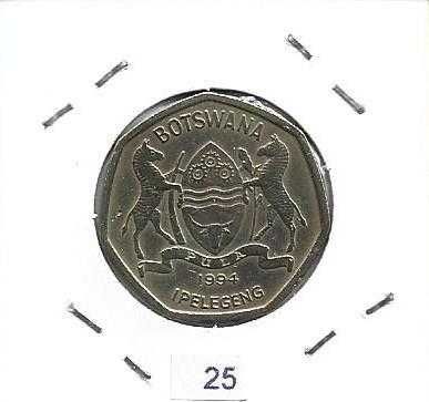 Botswana - - - - - Moedas