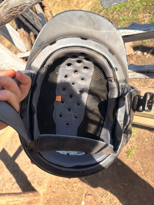 Kask fougenza czarny rozmiar 55 S